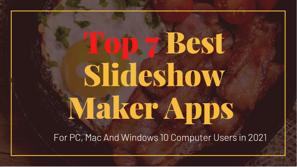 the best photo slideshow software for mac